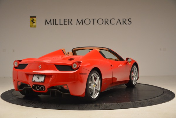 Used 2012 Ferrari 458 Spider for sale Sold at Bentley Greenwich in Greenwich CT 06830 7