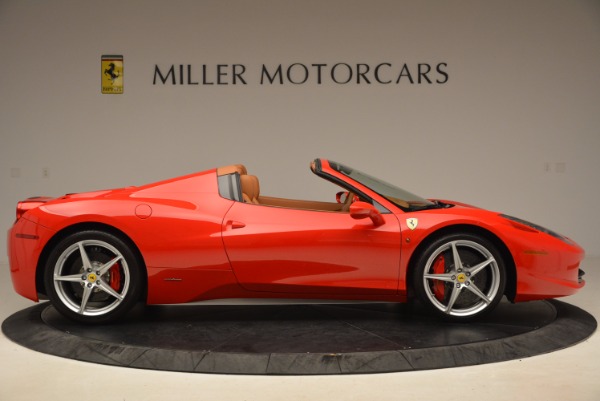 Used 2012 Ferrari 458 Spider for sale Sold at Bentley Greenwich in Greenwich CT 06830 9