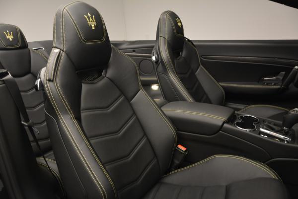 New 2017 Maserati GranTurismo Convertible Sport for sale Sold at Bentley Greenwich in Greenwich CT 06830 27