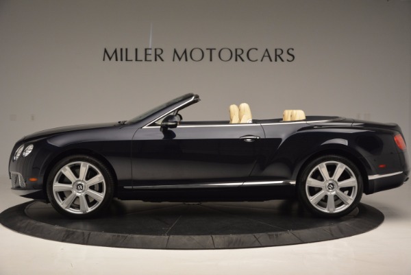Used 2012 Bentley Continental GTC for sale Sold at Bentley Greenwich in Greenwich CT 06830 3