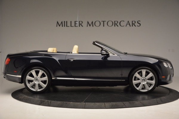 Used 2012 Bentley Continental GTC for sale Sold at Bentley Greenwich in Greenwich CT 06830 9