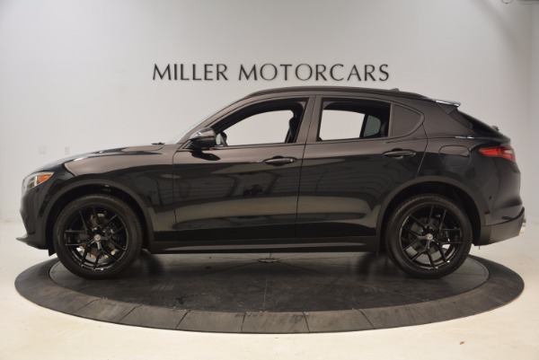 New 2018 Alfa Romeo Stelvio Ti Sport Q4 for sale Sold at Bentley Greenwich in Greenwich CT 06830 3