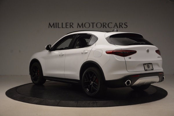 New 2018 Alfa Romeo Stelvio Sport Q4 for sale Sold at Bentley Greenwich in Greenwich CT 06830 5