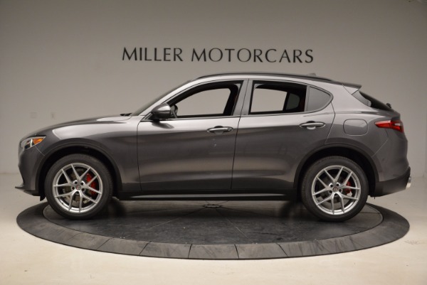 New 2018 Alfa Romeo Stelvio Ti Sport Q4 for sale Sold at Bentley Greenwich in Greenwich CT 06830 3