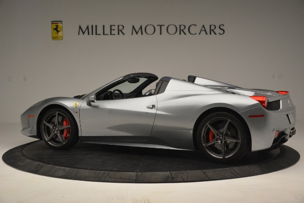 Used 2015 Ferrari 458 Spider for sale Sold at Bentley Greenwich in Greenwich CT 06830 4