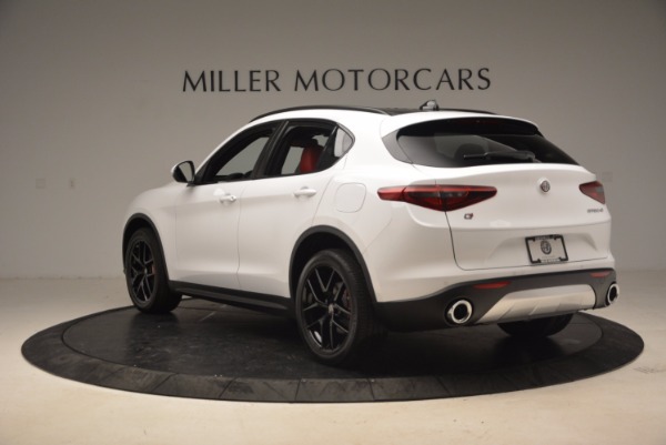 New 2018 Alfa Romeo Stelvio Ti Sport Q4 for sale Sold at Bentley Greenwich in Greenwich CT 06830 5