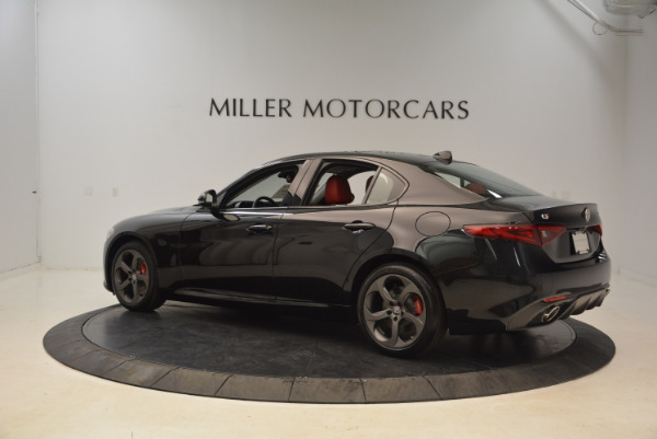 New 2018 Alfa Romeo Giulia Ti Sport Q4 for sale Sold at Bentley Greenwich in Greenwich CT 06830 4