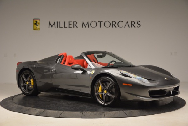 Used 2014 Ferrari 458 Spider for sale Sold at Bentley Greenwich in Greenwich CT 06830 10
