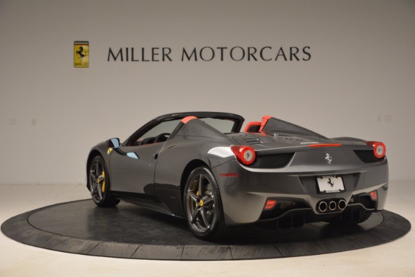 Used 2014 Ferrari 458 Spider for sale Sold at Bentley Greenwich in Greenwich CT 06830 5
