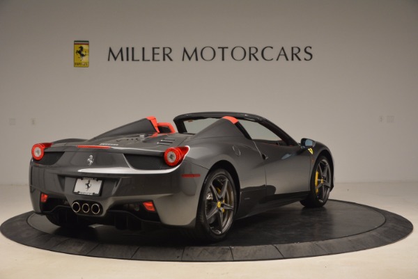 Used 2014 Ferrari 458 Spider for sale Sold at Bentley Greenwich in Greenwich CT 06830 7