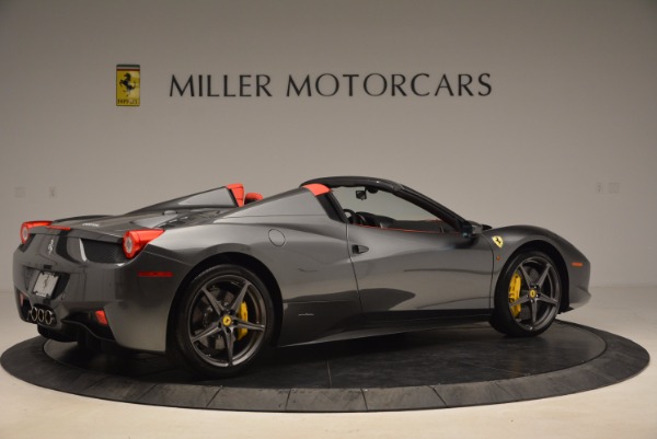 Used 2014 Ferrari 458 Spider for sale Sold at Bentley Greenwich in Greenwich CT 06830 8