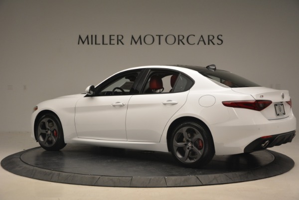 New 2018 Alfa Romeo Giulia Sport Q4 for sale Sold at Bentley Greenwich in Greenwich CT 06830 5