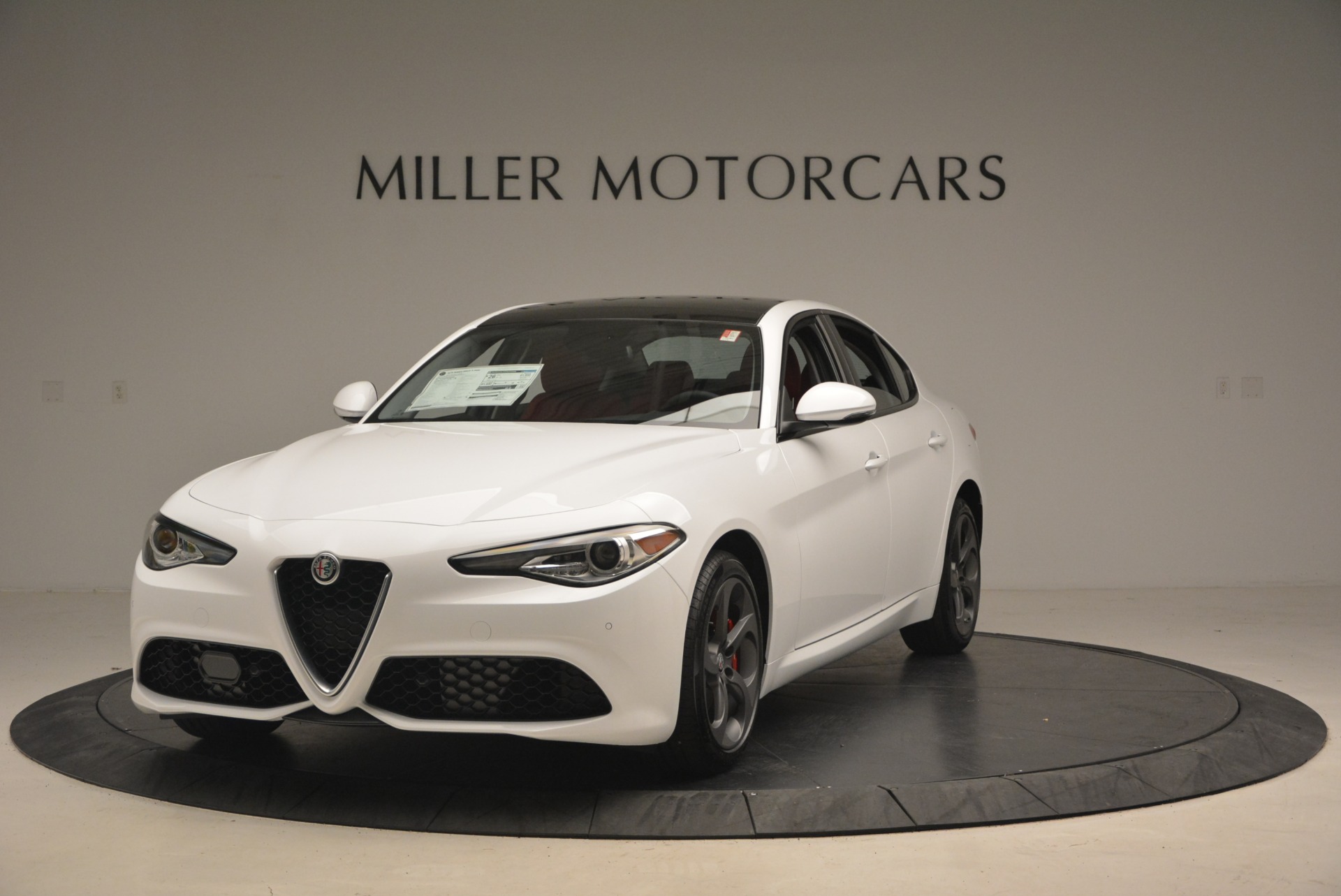 New 2018 Alfa Romeo Giulia Sport Q4 for sale Sold at Bentley Greenwich in Greenwich CT 06830 1