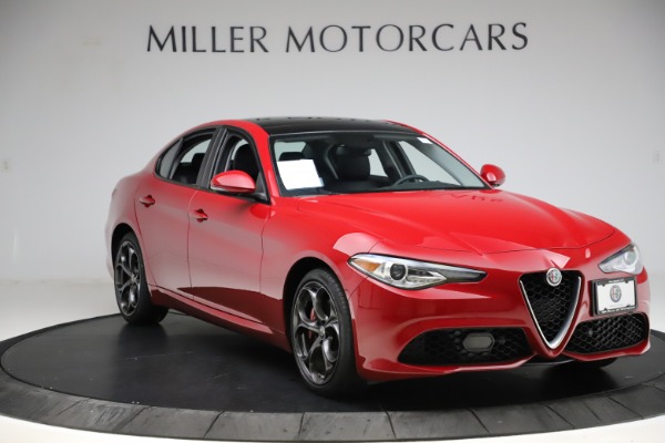 Used 2018 Alfa Romeo Giulia Ti Sport Q4 for sale Sold at Bentley Greenwich in Greenwich CT 06830 11