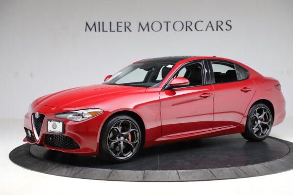 Used 2018 Alfa Romeo Giulia Ti Sport Q4 for sale Sold at Bentley Greenwich in Greenwich CT 06830 2