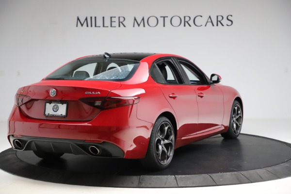 Used 2018 Alfa Romeo Giulia Ti Sport Q4 for sale Sold at Bentley Greenwich in Greenwich CT 06830 7