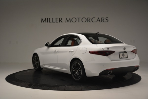 New 2018 Alfa Romeo Giulia Ti Lusso Q4 for sale Sold at Bentley Greenwich in Greenwich CT 06830 5