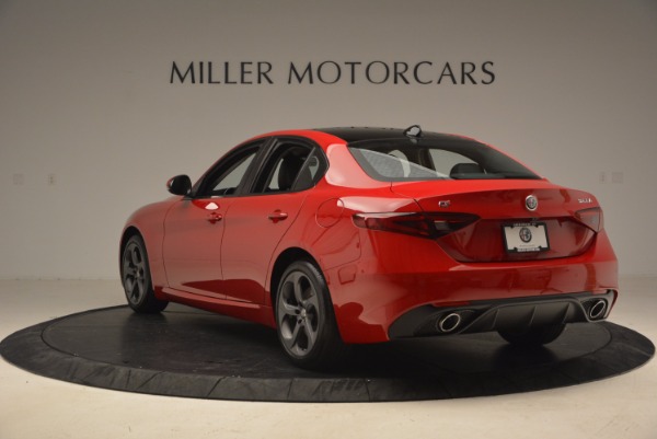 New 2018 Alfa Romeo Giulia Ti Sport Q4 for sale Sold at Bentley Greenwich in Greenwich CT 06830 5