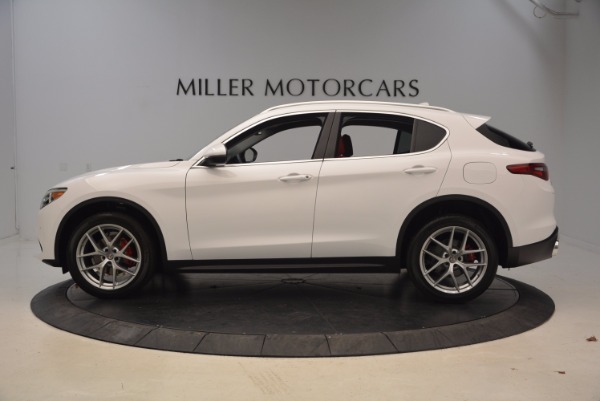 New 2018 Alfa Romeo Stelvio Ti Q4 for sale Sold at Bentley Greenwich in Greenwich CT 06830 3