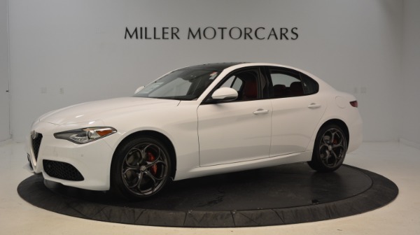 New 2018 Alfa Romeo Giulia Ti Sport Q4 for sale Sold at Bentley Greenwich in Greenwich CT 06830 2