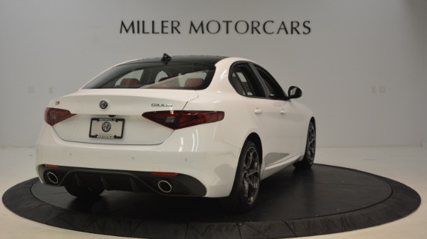 New 2018 Alfa Romeo Giulia Ti Sport Q4 for sale Sold at Bentley Greenwich in Greenwich CT 06830 7