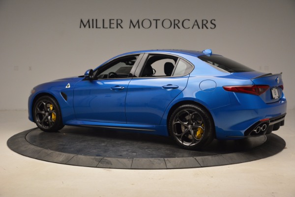 New 2018 Alfa Romeo Giulia Quadrifoglio for sale Sold at Bentley Greenwich in Greenwich CT 06830 4