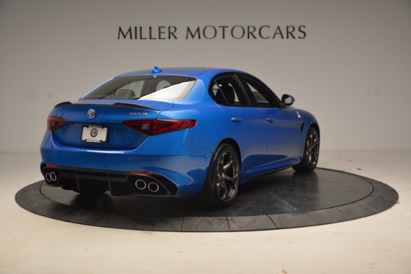 New 2018 Alfa Romeo Giulia Quadrifoglio for sale Sold at Bentley Greenwich in Greenwich CT 06830 7