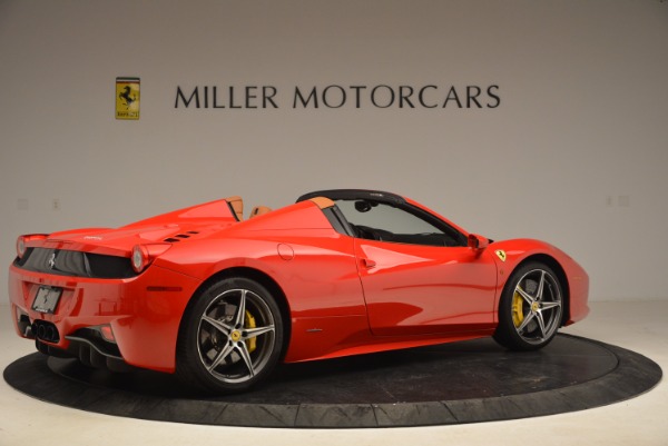 Used 2013 Ferrari 458 Spider for sale Sold at Bentley Greenwich in Greenwich CT 06830 8