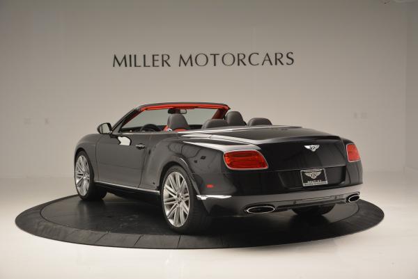 Used 2014 Bentley Continental GT Speed Convertible for sale Sold at Bentley Greenwich in Greenwich CT 06830 5