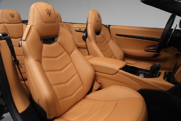 Used 2018 Maserati GranTurismo Sport Convertible for sale Sold at Bentley Greenwich in Greenwich CT 06830 28