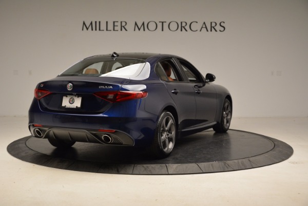 New 2018 Alfa Romeo Giulia Sport Q4 for sale Sold at Bentley Greenwich in Greenwich CT 06830 7