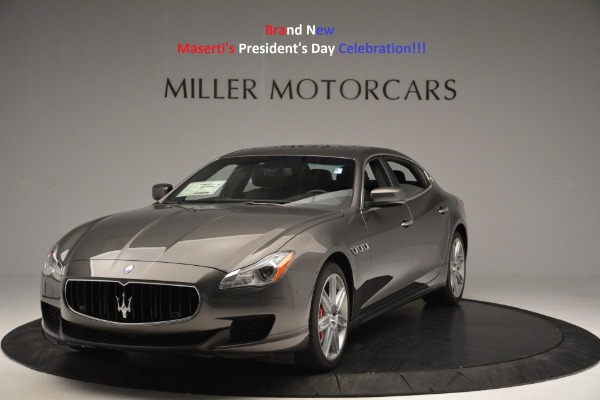 New 2016 Maserati Quattroporte S Q4 for sale Sold at Bentley Greenwich in Greenwich CT 06830 1