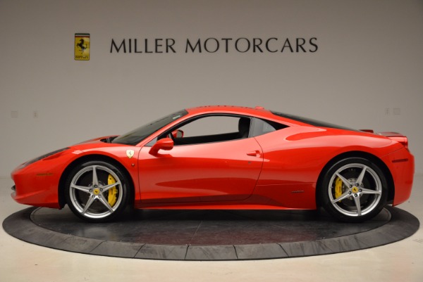 Used 2012 Ferrari 458 Italia for sale Sold at Bentley Greenwich in Greenwich CT 06830 3