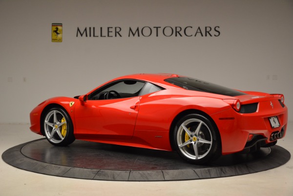 Used 2012 Ferrari 458 Italia for sale Sold at Bentley Greenwich in Greenwich CT 06830 4