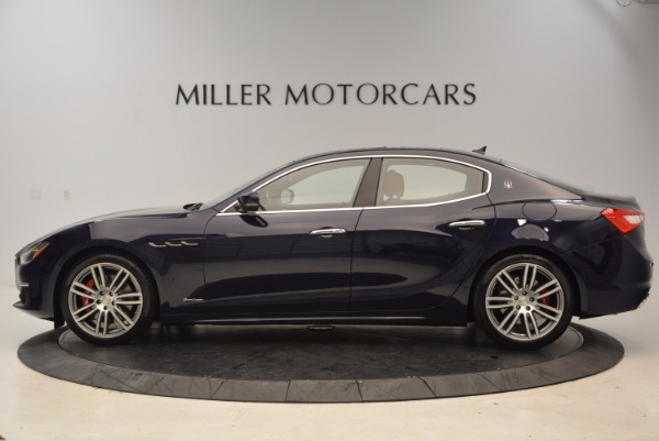 New 2018 Maserati Ghibli S Q4 GranLusso for sale Sold at Bentley Greenwich in Greenwich CT 06830 3