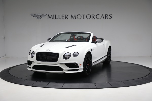 Used 2018 Bentley Continental GTC Supersports Convertible for sale Sold at Bentley Greenwich in Greenwich CT 06830 1