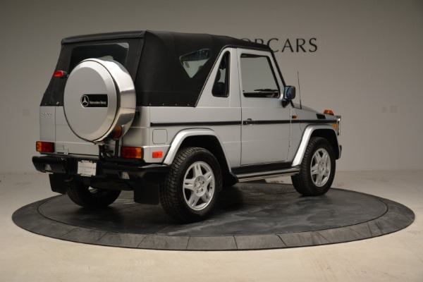 Used 1999 Mercedes Benz G500 Cabriolet for sale Sold at Bentley Greenwich in Greenwich CT 06830 17