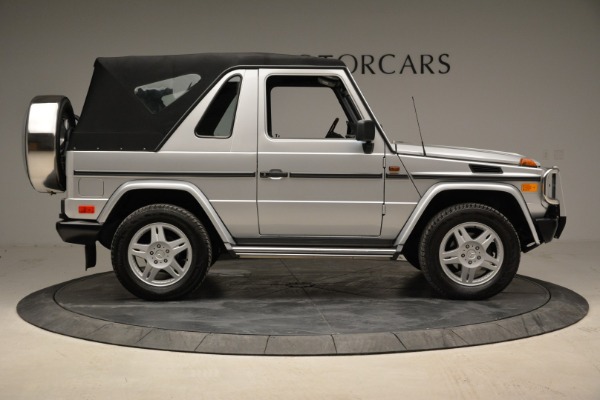 Used 1999 Mercedes Benz G500 Cabriolet for sale Sold at Bentley Greenwich in Greenwich CT 06830 18