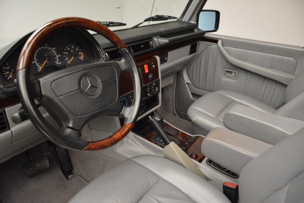 Used 1999 Mercedes Benz G500 Cabriolet for sale Sold at Bentley Greenwich in Greenwich CT 06830 22