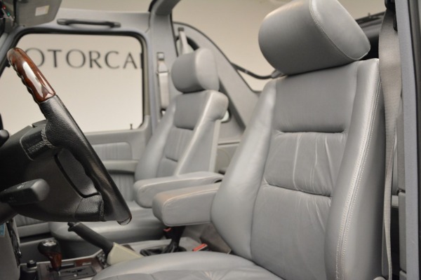 Used 1999 Mercedes-Benz G500 Cabriolet for sale Sold at Bentley Greenwich in Greenwich CT 06830 24