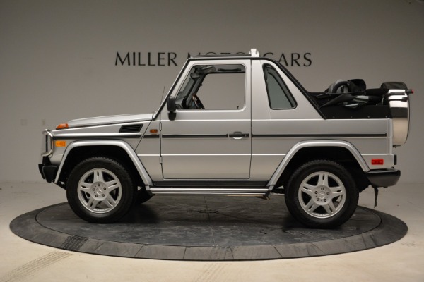 Used 1999 Mercedes-Benz G500 Cabriolet for sale Sold at Bentley Greenwich in Greenwich CT 06830 3