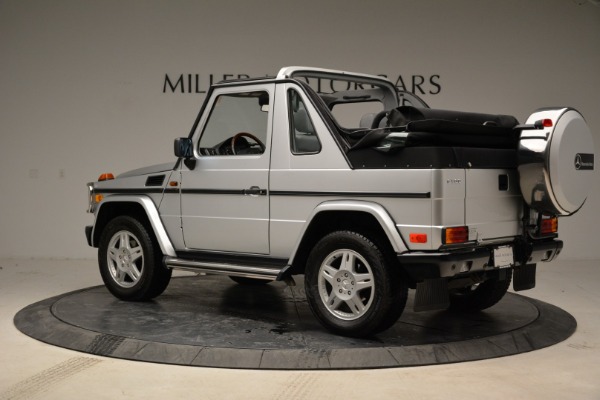 Used 1999 Mercedes-Benz G500 Cabriolet for sale Sold at Bentley Greenwich in Greenwich CT 06830 4