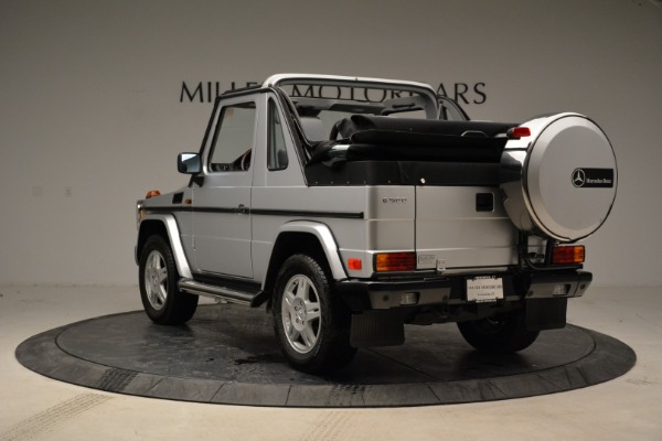 Used 1999 Mercedes-Benz G500 Cabriolet for sale Sold at Bentley Greenwich in Greenwich CT 06830 5