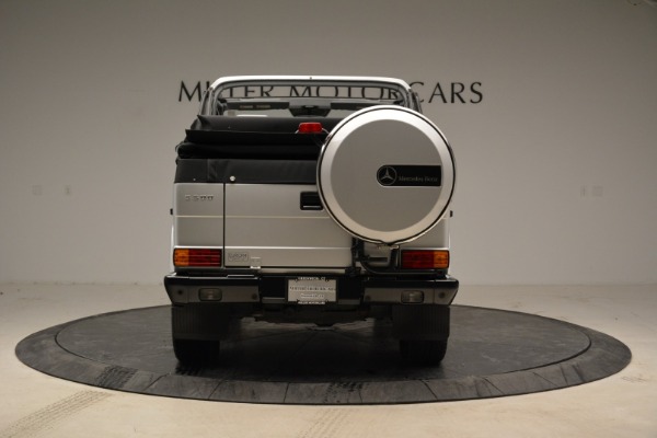 Used 1999 Mercedes-Benz G500 Cabriolet for sale Sold at Bentley Greenwich in Greenwich CT 06830 6
