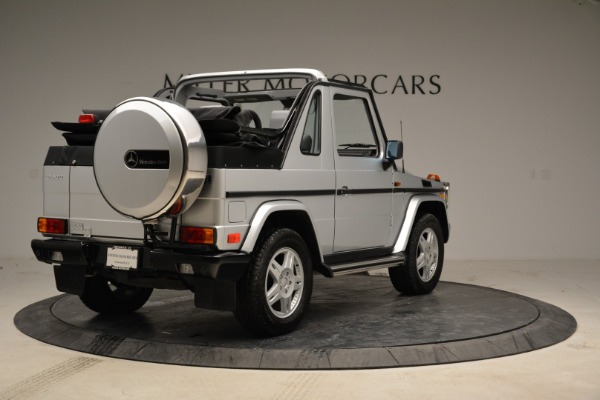Used 1999 Mercedes-Benz G500 Cabriolet for sale Sold at Bentley Greenwich in Greenwich CT 06830 7