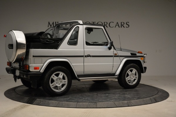 Used 1999 Mercedes-Benz G500 Cabriolet for sale Sold at Bentley Greenwich in Greenwich CT 06830 8