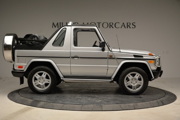 Used 1999 Mercedes Benz G500 Cabriolet for sale Sold at Bentley Greenwich in Greenwich CT 06830 9