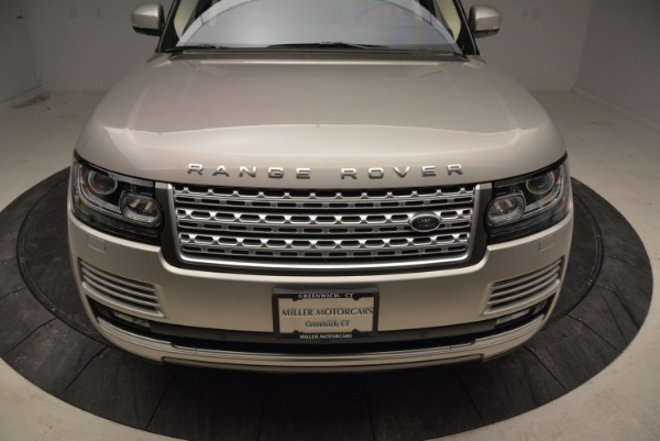 Used 2016 Land Rover Range Rover HSE for sale Sold at Bentley Greenwich in Greenwich CT 06830 13