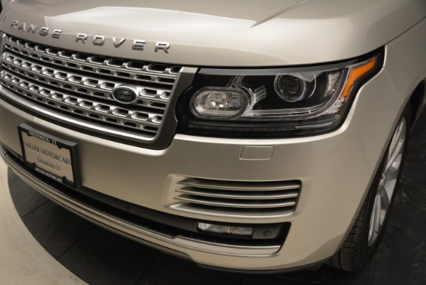 Used 2016 Land Rover Range Rover HSE for sale Sold at Bentley Greenwich in Greenwich CT 06830 14