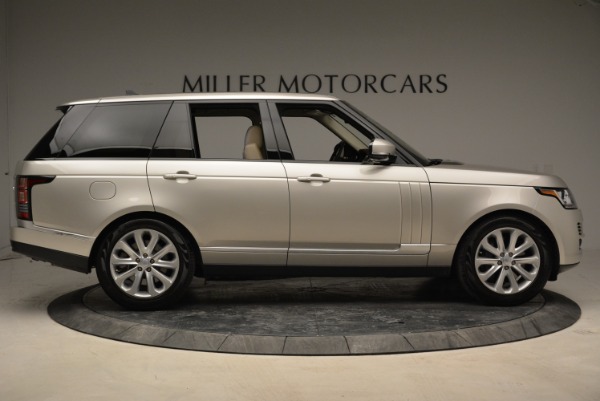 Used 2016 Land Rover Range Rover HSE for sale Sold at Bentley Greenwich in Greenwich CT 06830 9